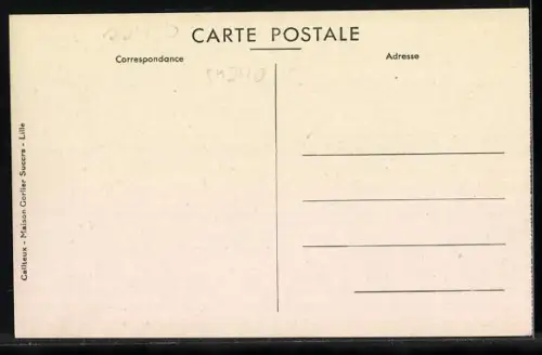 AK Dunkerque, Place Jean-Bart, Strassenbahn