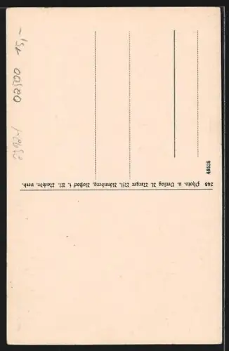 AK Rostock, Blick auf die Marienkirche