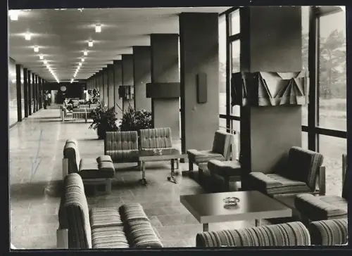 AK Zinnowitz, FDGB-Feriendienst IG Wismut, Ferienheim Roter Oktober mit Wandelhalle