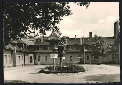 AK Neu Fahrland, Heinrich-Heine-Sanatorium, Wirtschaftshof