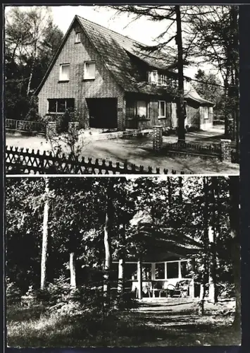 AK Behringen /Lüneburger Heide, Pension Frau Annemarie Subke, Aussenansichten