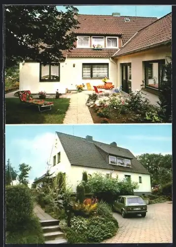 AK Behringen /Lüneburger Heide, Pension Fasanenhof, Inh. I. Kröger, Aussenperspektiven