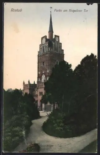 AK Rostock, Partie am Kröpeliner Tor