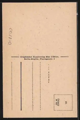 AK Potsdam, St. Nikolaikirche mit Obelisk