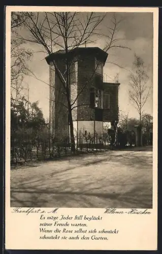 AK Frankfurt-Sachsenhausen, Willemer-Häuschen