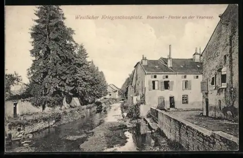 AK Blamont, Partie an der Vezouse