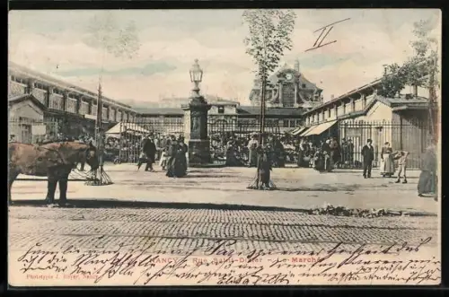 AK Nancy, Rue Saint-Dizier, Le Marché