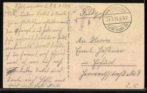 AK Jarny, zerstörtes Cafe und Restaurant