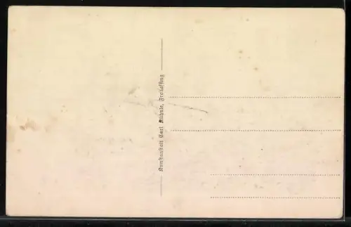 AK Landres, Vue partielle avec l`église