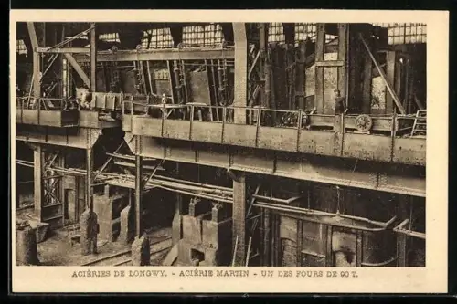 AK Longwy, Acérie Martin, un des fours de 90 T