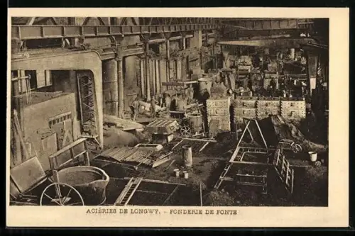 AK Longwy, Fonderie de fonte