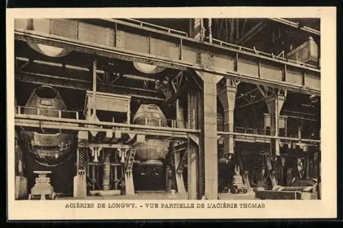 AK Longwy, Acieries, Vue partielle de l'Acierie Thomas