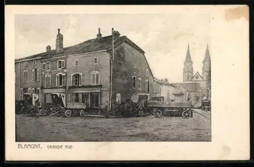 AK Blamont, Grande Rue