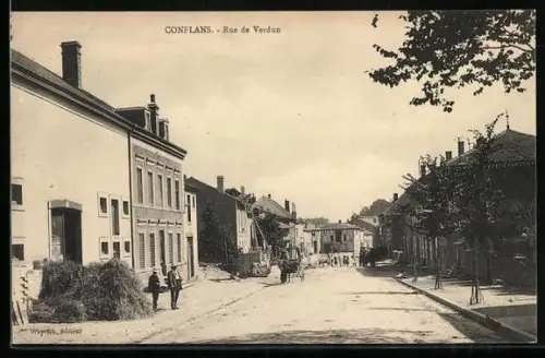 AK Conflans, Rue de Verdun