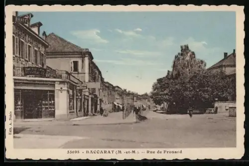 AK Baccarat, Rue de Frouard
