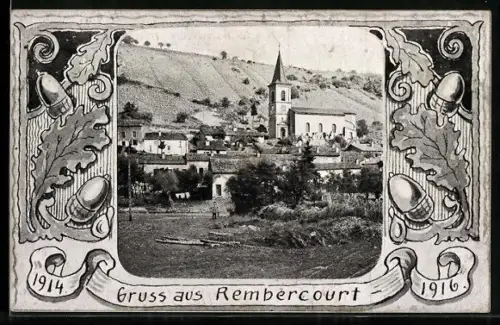 AK Rembercourt, Ortsansicht