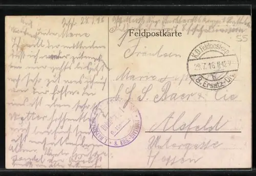 AK Rembercourt, Ortsansicht