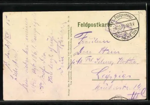 AK Nonhigny, Teilansicht mit Kirche