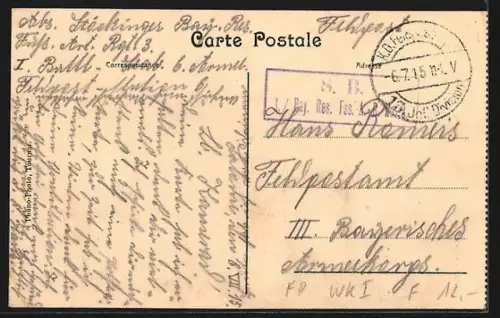 AK La Bassée, Rue de la Gare et le Passage à niveau