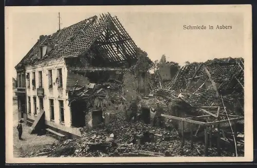 AK Aubers, Zerstörte Schmiede