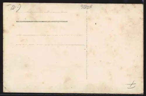 AK La Bassée, Kirche in Trümmern