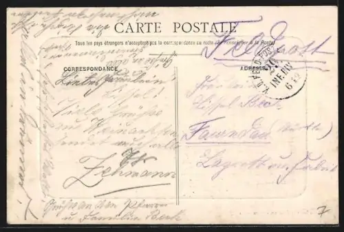 AK La Bassée, La Rue de Lens