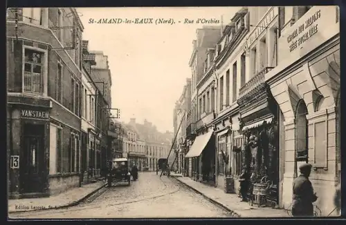 AK St-Amand-les-Eaux /Nord, Rue d`Orchies