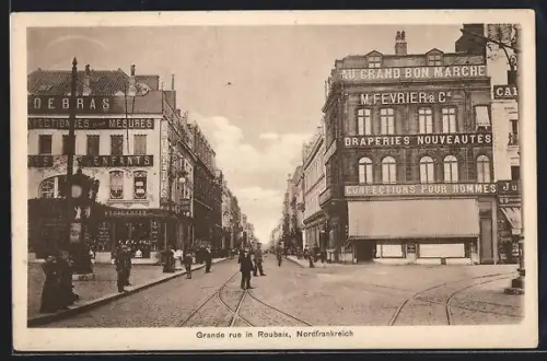 AK Roubaix, Grande rue