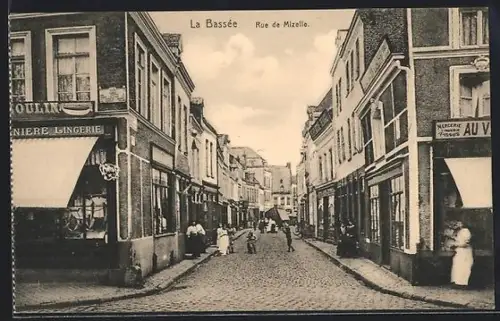 AK La Bassée, Rue de Mizelle