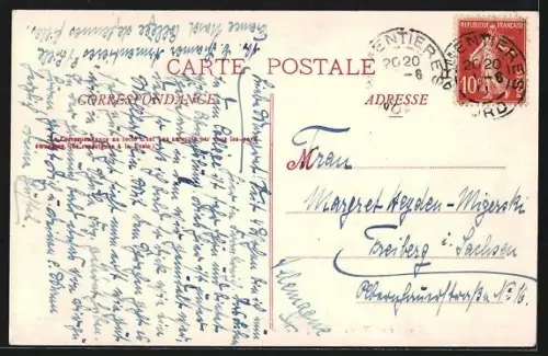 AK Armentières /Nord, Collège Communal de Jeunes Filles, Réfectoire