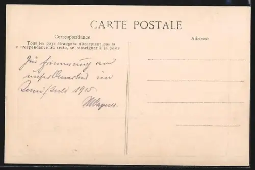 AK Flines-les-Raches /Nord, Le Couvent