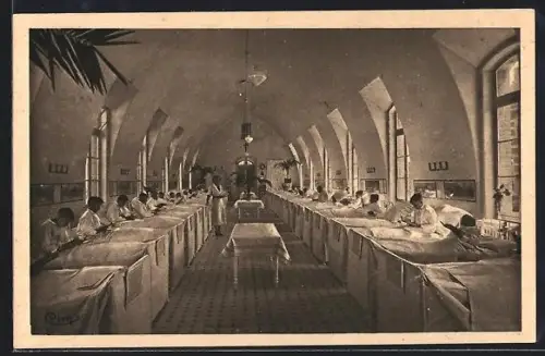 AK Zuydcoote, Sanatorium National Vancauwenberghe, Pendant l`heure de classe