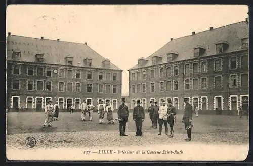 AK Lille, Intérieur de la Caserne Saint-Ruth