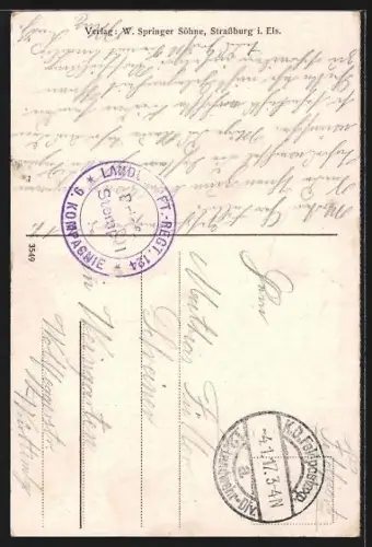 AK Kestenholz, Partie am Hexenturm