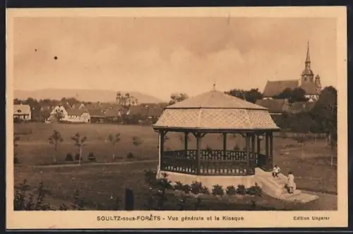 AK Soultz-sous-Forêts, Vue générale et le Kiosque