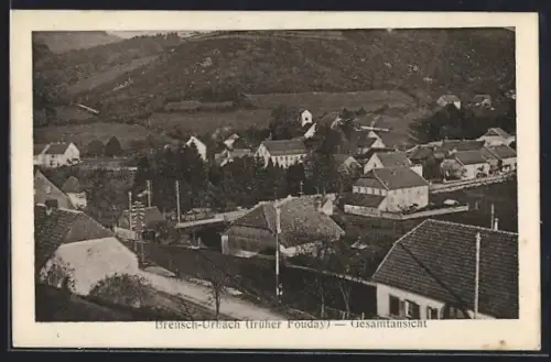 AK Breusch-Urbach, Gesamtansicht mit Strassenpartie
