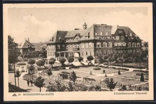 AK Morsbronn-les-Bains, L`Etablissement Termal