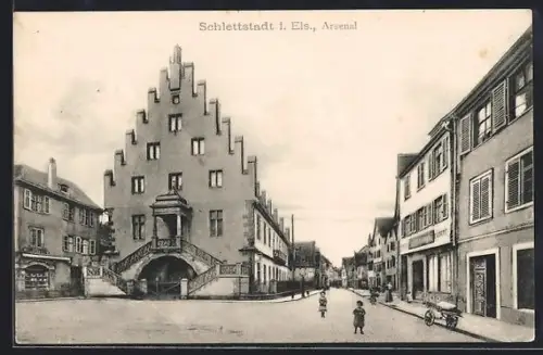 AK Schlettstadt i. Els., Arsenal