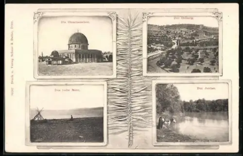 AK Jerusalem, Oelberg, Omarmoschee, Jordan