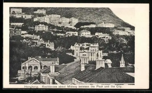 AK Hongkong, Residences about Midway between the Peak and the City