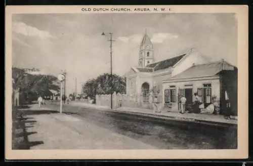AK Aruba /N. W. I.., Old Dutch Church