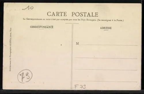 AK Aix-les-Bains, Avenue de la Gare, Hotel des Bergues New-York