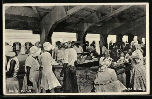 AK Curacao /D. W. I., Market