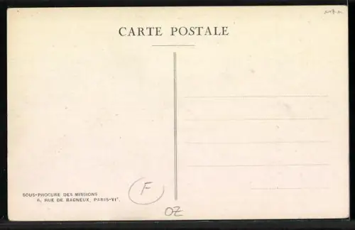 AK Iles Salomon, Missions des Pères Maristes en Océanie, La première église en pierre