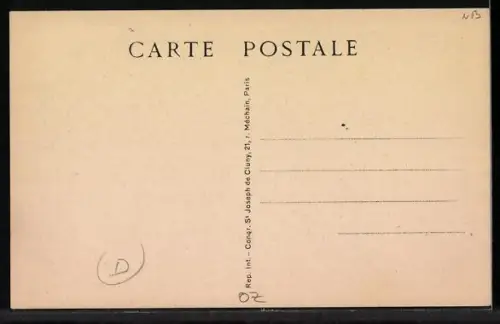 AK Rarotonga /Iles Cook, Ecoles des Soeurs, Paris, Congrégation Saint-Joseph de Cuny, 21, Rue Méchain