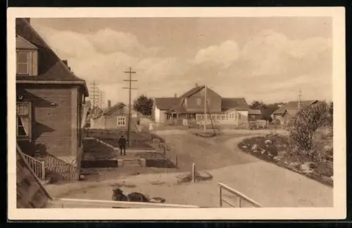 AK Maisema Kiviniemeltä, Parti vid Kiviniemi