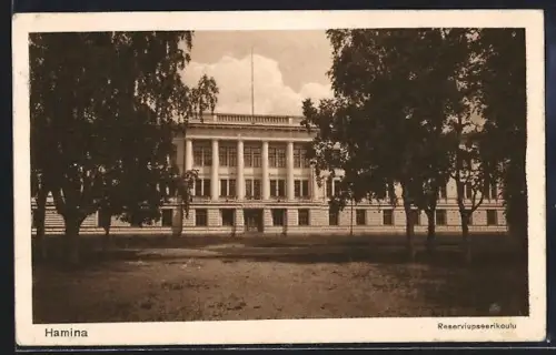 AK Hamina, Reserviupseerikoulu