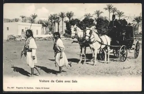 AK Caire, Voiture avec Sais