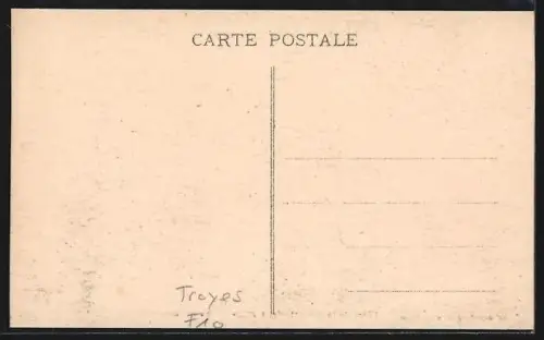 AK Troyes, Fêtes de la Bonneterie 1925, La Tête du Cortège