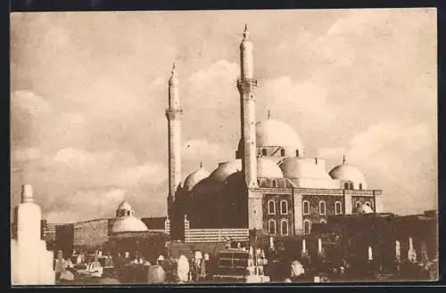 AK Homs, Vue extérieur de la Mosquée Khaled ben Oualid